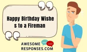 Happy Birthday Wishes to a Fireman