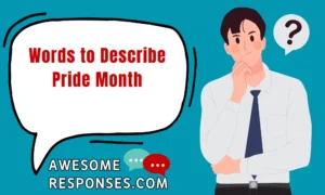 Words to Describe Pride Month