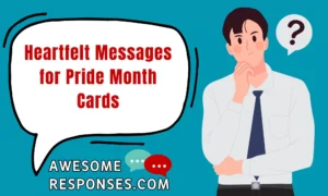 Heartfelt Messages for Pride Month Cards