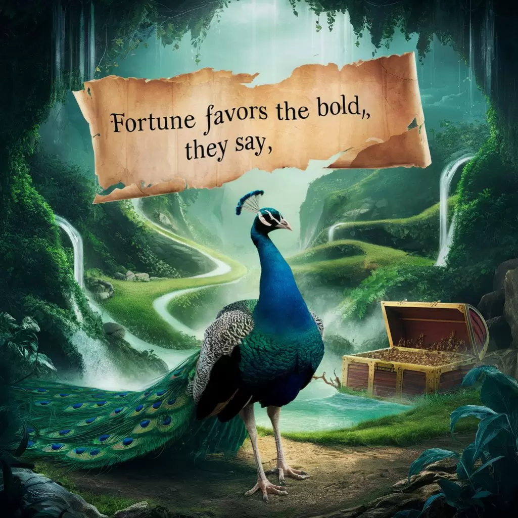 Fortune favors the bold, they say.