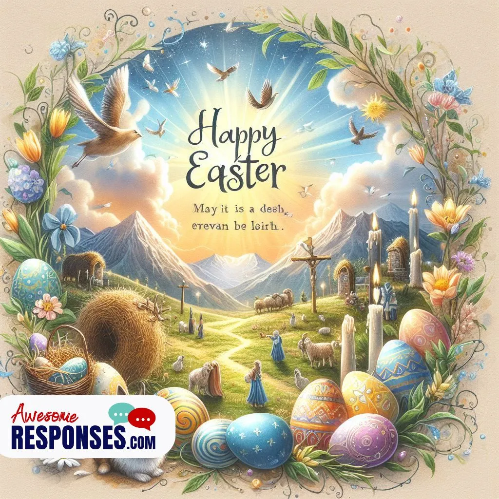 Happy Easter! May it be a day of renewal and rebirth