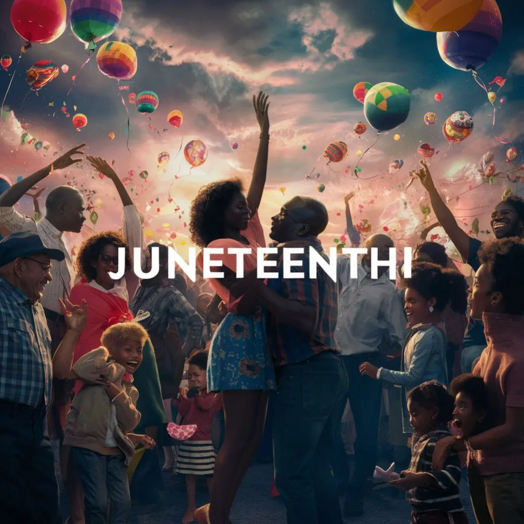 "Happy Juneteenth! May this day be filled with hope, freedom, and unity."